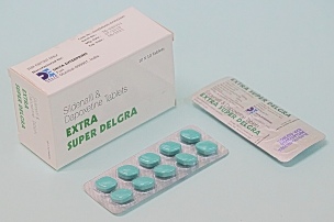 Extra Super Delgra / Viagra + Dapoxetine - 10 бр. хапчета 200 mg